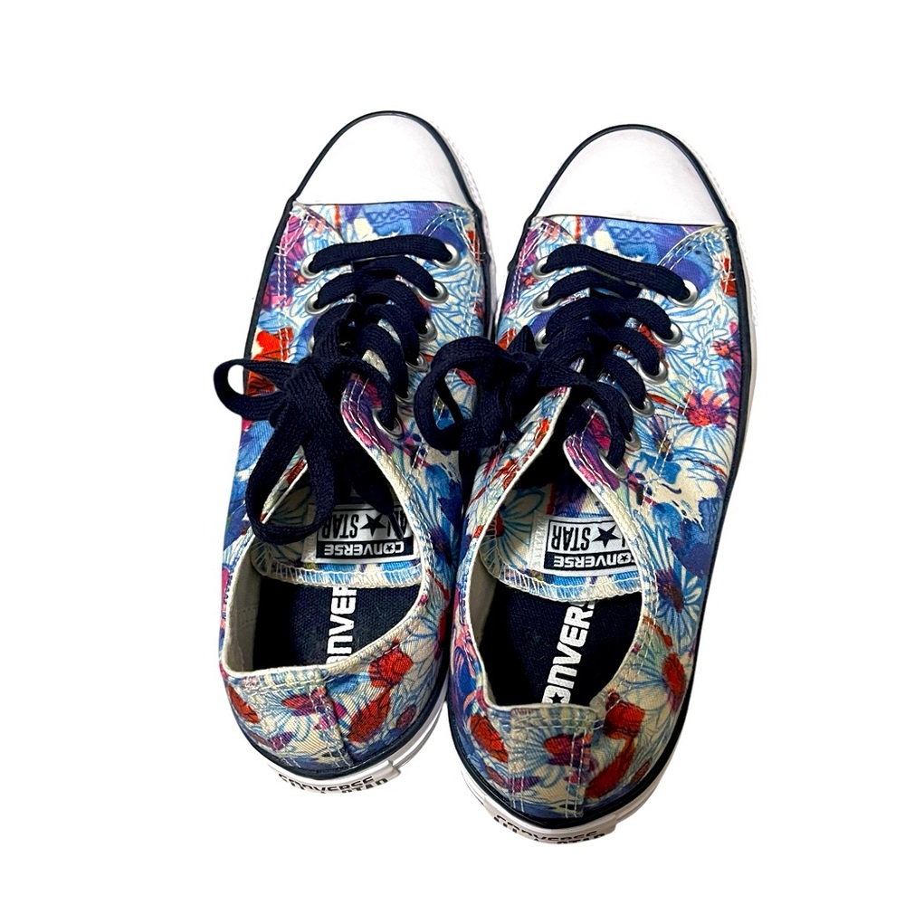 💚Converse All Star Colorful Floral Sneakers - Picture 4 of 13